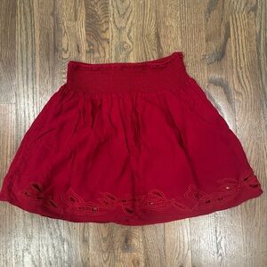 Forever 21 Cute Red Skirt
